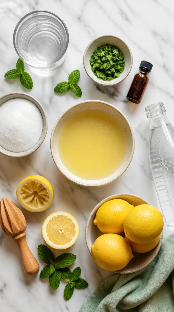 Zitronen-Minze-Limonade