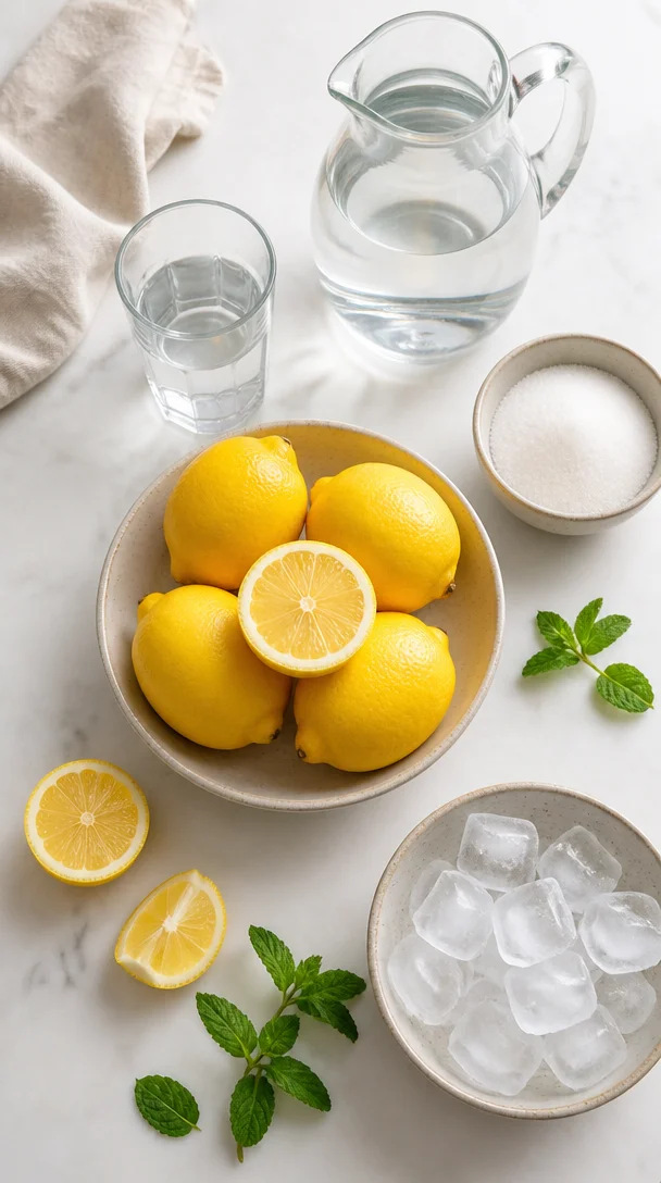 Zitronenlimonade selber machen &ndash; erfrischend & einfach